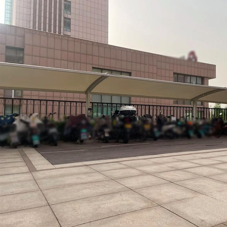 方正县膜结构电动车棚