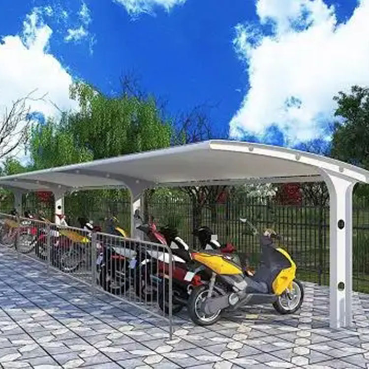 方正县膜结构电动车棚